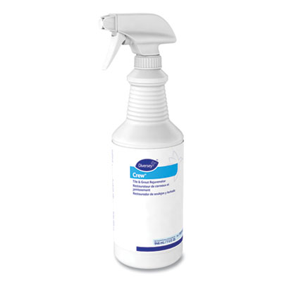 Diversey Crew Tile and Grout Rejuvenator, 32 oz Spray Bottle, 12/Carton (DVO100919352)