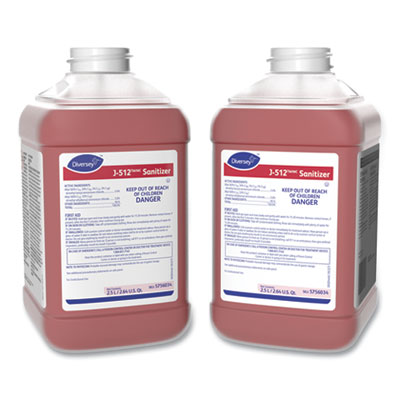 Diversey J-512tm/mc Santizer, Liquid, 84.5 Oz Bottle, 2/carton (DVO5756034)