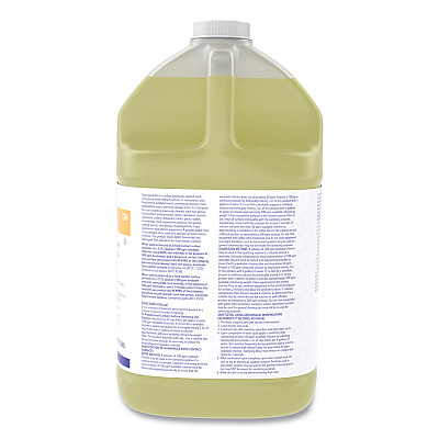 Diversey Liqu-A-Klor Disinfectant/Sanitizer, 1 gal Bottle, 4/Carton (DVO02853280)