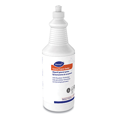 Diversey General Purpose Spotter, Floral Scent, Liquid, 1 qt Squeeze Bottle, 6/Carton (DVO101109763)