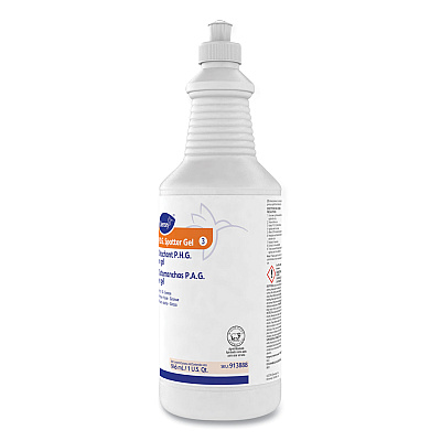 Diversey Paint, Oil and Grease Spotter Gel, Fruity Scent, 32 oz Squeeze Bottle, 6/Carton (DVO913888)