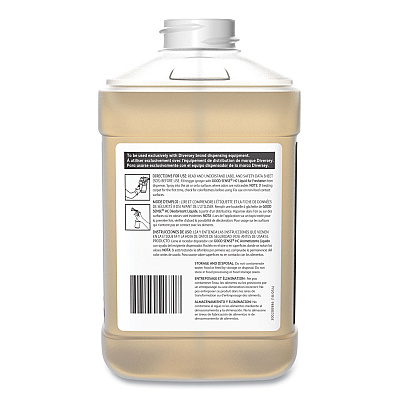 Diversey Good Sense Liquid Odor Counteractant, Clean and Fresh, 84.5 oz, 2/Carton (101109734)
