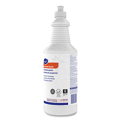 Diversey General Purpose Spotter, Floral Scent, Liquid, 1 qt Squeeze Bottle, 6/Carton (DVO101109763)