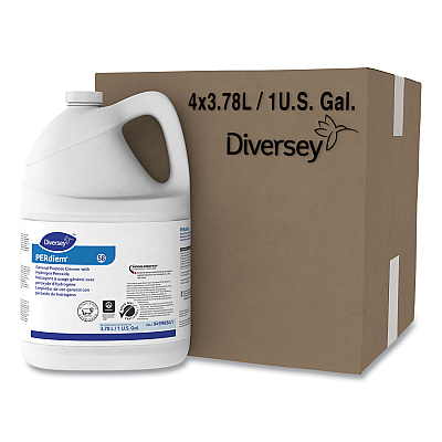 Diversey PERdiem Concentrated General Purpose Cleaner - Hydrogen Peroxide, 1 gal, Bottle (DVO94998841)