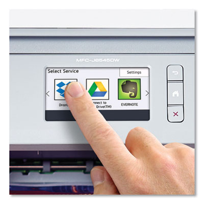 Brother MFCJ6545DW INKvestment Tank Color Inkjet All-in-One Printer with Up to 1-Year of Ink In-Box