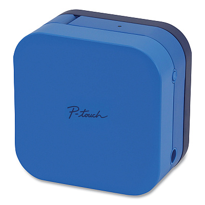Brother PT-P300BTBU P-touch CUBE Label Maker, 20 mm/s Print Speed, 2.5 x 4.6 x 4.6