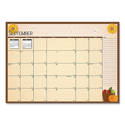 House of Doolittle Seasonal Monthly Planner, Illustrated Seasons Artwork, 10 x 7, Light Blue Cover, 12-Month (Jan to Dec): 2026 (23908)