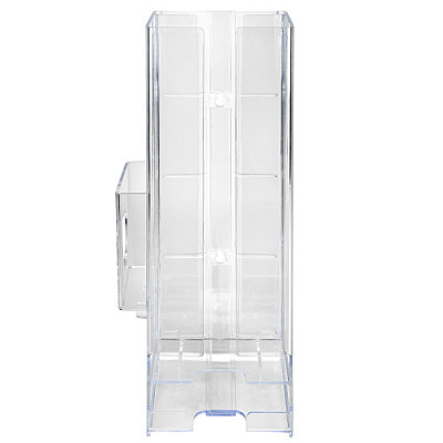 Comicrofiberort Plus Courtesy Dispenser With Scensibles Personal Disposal Bag Refill Pack, Clear, 16"hx5.94" Wx4.64" D, 1 Each, 6/mc (CPD)