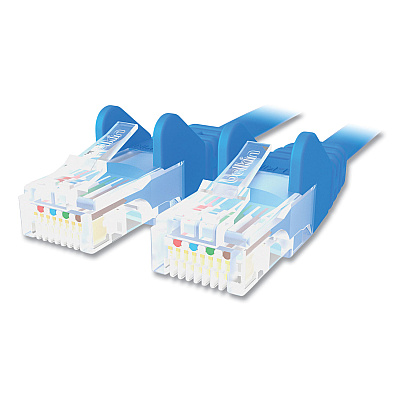 Belkin CAT6 UTP Computer Patch Cable, 7 ft, Blue (BLKA3L98B07BLUS)