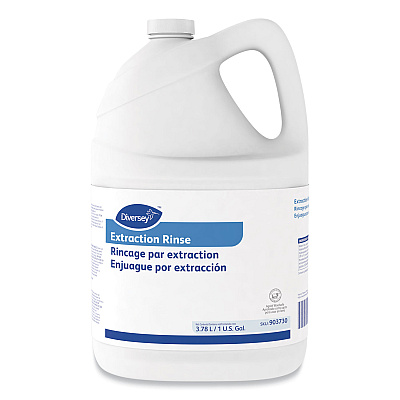 Diversey Carpet Extraction Rinse, Floral Scent, 1 gal Bottle, 4/Carton (DVO101109760)