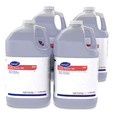 Diversey Clax Master 100, Liquid, Unscented, 4/Carton (DVO95751559)