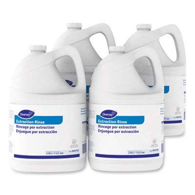 Diversey Carpet Extraction Rinse, Floral Scent, 1 gal Bottle, 4/Carton (DVO101109760)