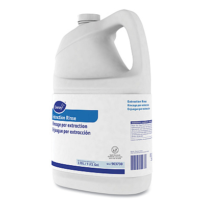 Diversey Carpet Extraction Rinse, Floral Scent, 1 gal Bottle, 4/Carton (DVO101109760)