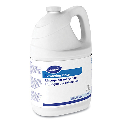 Diversey Carpet Extraction Rinse, Floral Scent, 1 gal Bottle, 4/Carton (DVO101109760)
