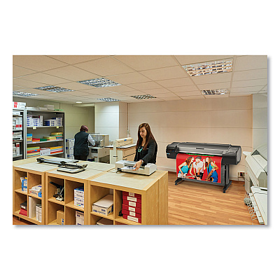 HP DesignJet T830 24" Multifunction Wide Format Inkjet Printer (HEWF9A28D)