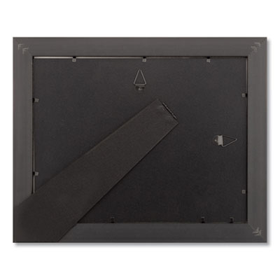 DAX Desk/Wall Photo Frame, Plastic, 8.5 x 11, Rosewood/Black (DAXN15786NT)