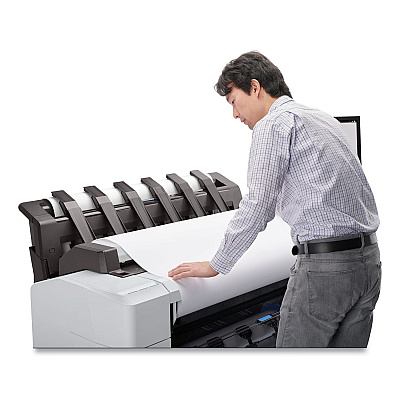 HP DesignJet T2600 36" Wide Format PostScript Multifunction Inkjet Printer (HEW3XB78A)
