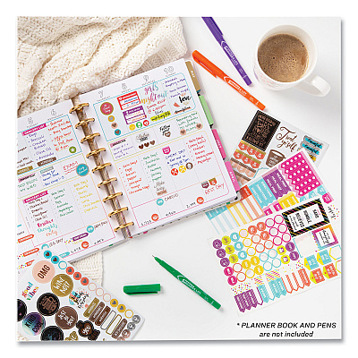 Avery Planner Sticker Variety Pack for Moms, Budget, Family, Fitness, Holiday, Work, Assorted Colors, 1,820/Pack (AVE6780)