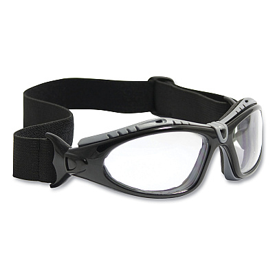 Bouton Optical Fuselage Safety Goggles, Black Frame, Clear Lens (BOU250500420)
