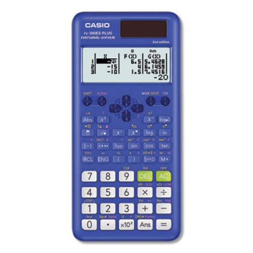 Casio 300ESPLS2BU FX-300ES Plus 2nd Edition Scientific Calculator