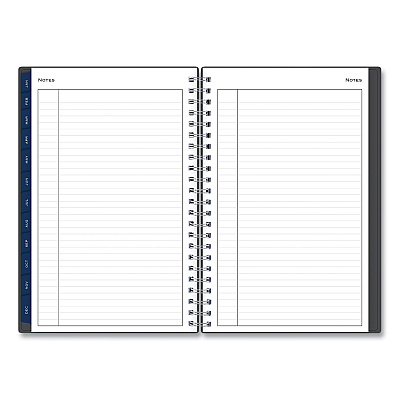 Blue Sky Passages Weekly/Monthly Planner, 8 x 5, Charcoal Cover, 12-Month (Jan to Dec): 2026 (100010)
