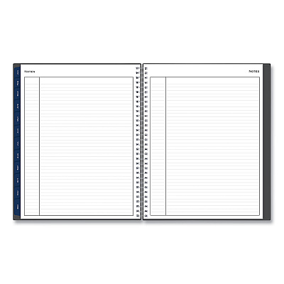 Blue Sky Passages Weekly/Monthly Planner, 11 x 8.5, Charcoal Cover, 12-Month (Jan to Dec): 2026 (100008)