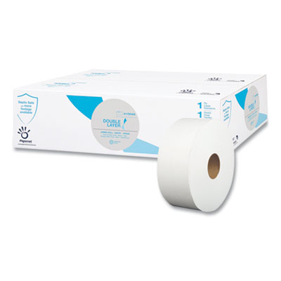 Sofidel Heavenly Choice 1-Ply Jumbo Bathroom Tissue, Septic Safe, White, 3.4" x 2,000 ft, 12/Carton (HVC41004913600)