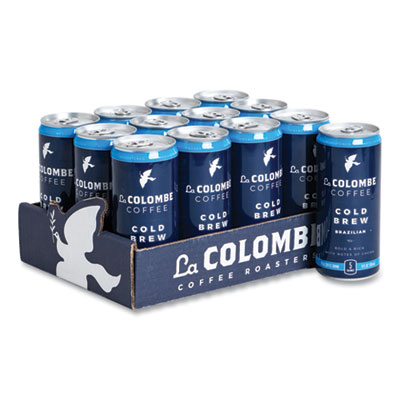 La Colombe Cold Brew Coffee, Brazilian Bold, 9 Oz Can, 12/carton (LALLCT00004)