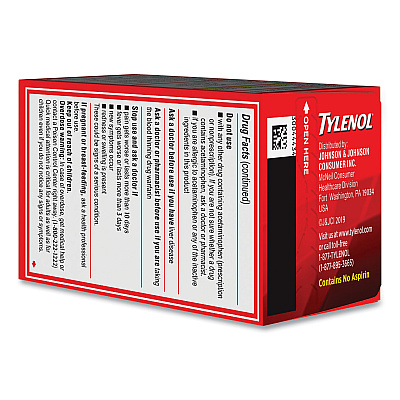 Tylenol Extra Strength Pain Reliever Caplets, 24 Caplets (MCL044905)