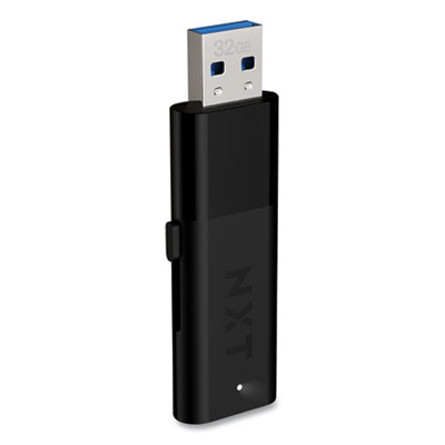 NXT Technologies USB 3.0 Flash Drive, 32 GB, Black, 2/Pack (NXT24399020)