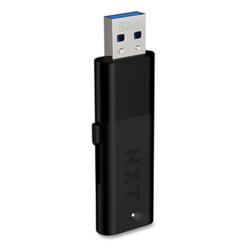NXT Technologies USB 3.0 Flash Drive, 32 GB, Black, 2/Pack (NXT24399020)