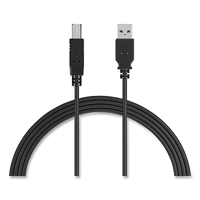 NXT Technologies USB Printer Cable, 6 ft, Black (NXT24400007)