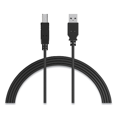 NXT Technologies USB Printer Cable, 15 ft, Black (NXT24400018)