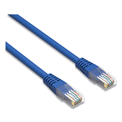 NXT Technologies CAT5e Patch Cable, 14 ft, Blue (NXT24400031)