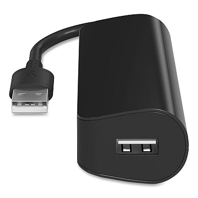 NXT Technologies USB 2.0 Hub, 4 Ports, Black (NXT24401668)