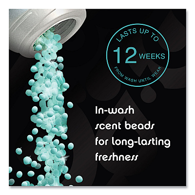 Downy Unstopables In-Wash Scent Booster Beads, Fresh Scent, 24 oz Pour Bottle, 4/Carton (PGC08726)