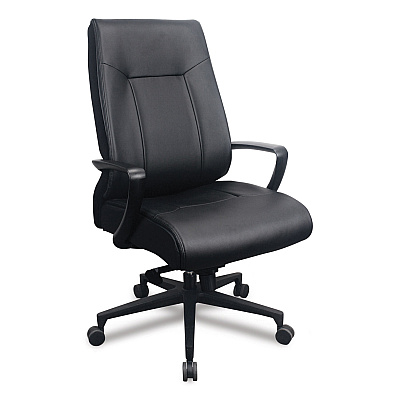 Tempur-Pedic by Raynor Executive Chair, Supports up to 250 lbs, 20.5" to 23.5" Seat Height, Supports up to 250 lbs, Black (TMETP2500BLKL)