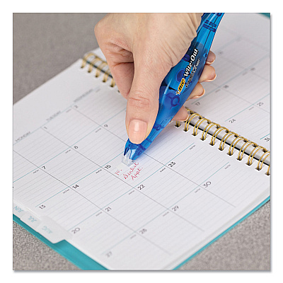 BIC Wite-Out Brand Exact Liner Correction Tape, Non-Refillable, 0.2" x 236", 4/Pack (BICWOELP418)