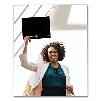 Great Papers Classic Crest Certificate Covers, 9.38 x 12, Black, 5/Pack (GRP903117S)