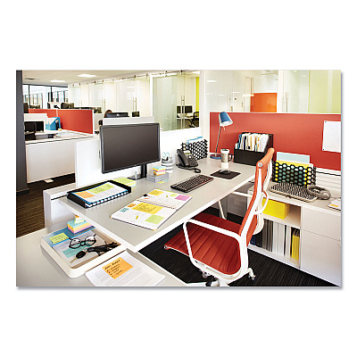 Post-it Page Flag Markers, Jaipur Collection, Assorted Colors, 100 Flags/Pad, 5 Pads/Pack (MMM6705AF2)