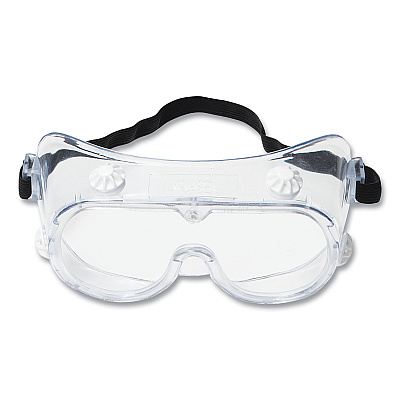 3M Safety Splash Goggle 334, Clear Lens (MMM406600000010)