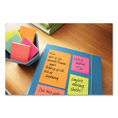 Post-it Notes Original Pads in Poptimistic Colors, Cabinet Pack, 3 x 3, 100 Sheets/Pad, 18 Pads/Pack (MMM65418CTCP)