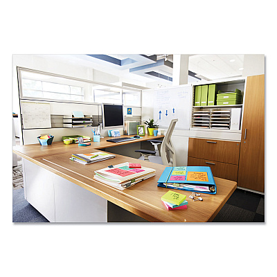 Post-it Notes Original Pads in Poptimistic Colors, Cabinet Pack, 3 x 3, 100 Sheets/Pad, 18 Pads/Pack (MMM65418CTCP)