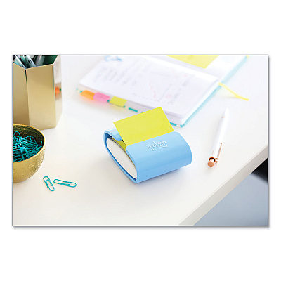 Post-it Pop-up Notes Super Sticky Wrap Dispenser, For 3 x 3 Pads, Assorted Colors (MMMWD330COL)