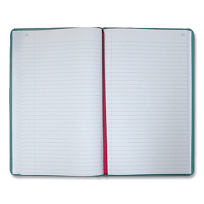 National Tuff Series Record Book, Green Cover, 12 x 7.5 Sheets, 300 Sheets/Book (REDA66300R)