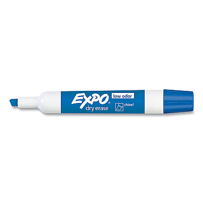 EXPO Dry Erase Marker, Broad Chisel Tip, Assorted Colors, 8/Pack (SAN1927524)