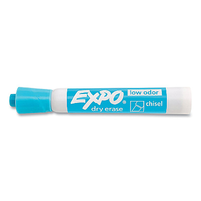EXPO Dry Erase Marker, Broad Chisel Tip, Assorted Colors, 8/Pack (SAN1927524)