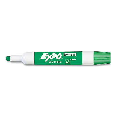 EXPO Dry Erase Marker, Broad Chisel Tip, Assorted Colors, 8/Pack (SAN1927524)