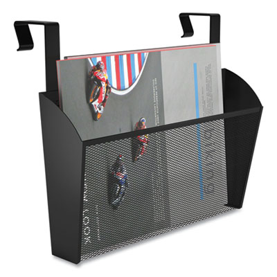 TRU RED Wire Mesh Wall File, Letter Size, 14.37" x 3.34", Black (TUD24402465)