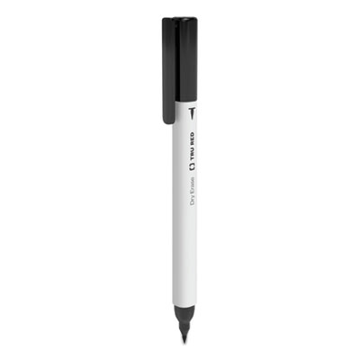 TRU RED Dry Erase Marker, Pen-Style, Extra-Fine Bullet Tip, Black, Dozen (TUD24402806)